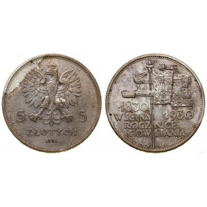 Poland, 5 zloty, 1930, Warsaw