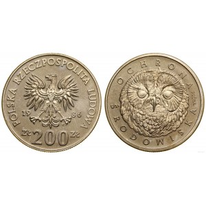 Polska, 200 złotych, 1986, Warszawa