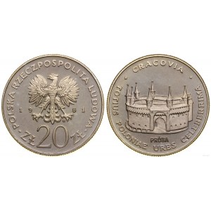 Poland, 20 zloty, 1981, Warsaw