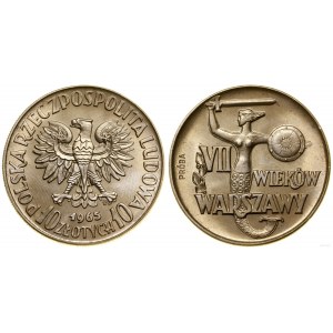 Polska, 10 złotych, 1965, Warszawa