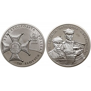 Polska, 20 złotych, 2008, Warszawa