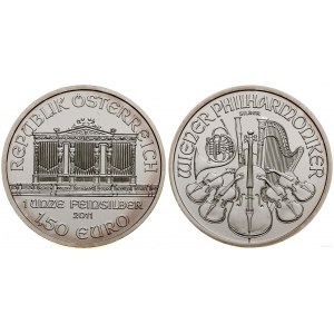 Austria, 1.50 euro, 2011, Wiedeń