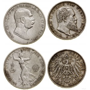 Europa - różne, zestaw 2 monet