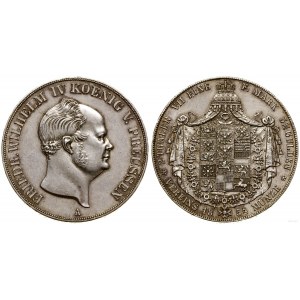 Germany, two-dollar = 3 1/2 guilders, 1854 A, Berlin