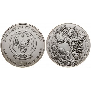 Rwanda, 50 francs, 2010, Karlsfeld