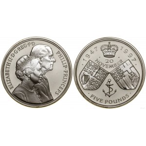 Wielka Brytania, 5 funtów, 1997, Llantrisant
