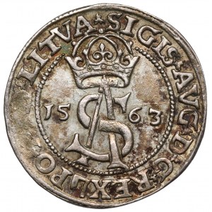 Zygmunt II August, Trojak Wilno 1563 - LITVA