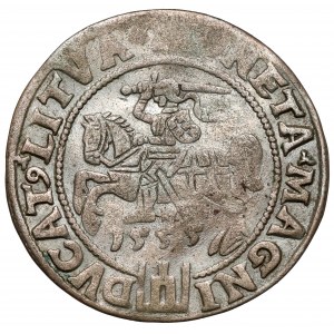 Zygmunt II August, Grosz na stopę litewską 1555, Wilno