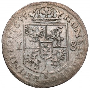 Jan II Kazimierz, Ort Wschowa 1655 MW - bardzo rzadki