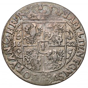 Zygmunt III Waza, Ort Bydgoszcz 1622 - uskrzydlona Pogoń