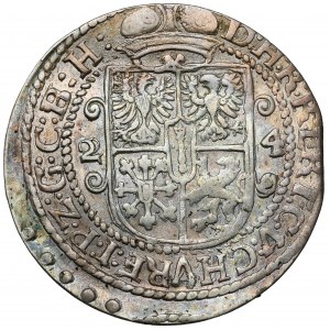 Prusy, Jerzy Wilhelm, Ort Królewiec 1624 - znak po BRAN