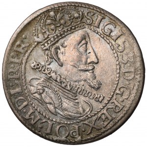 Zygmunt III Waza, Ort Gdańsk 1615 - typ I - kropka nad