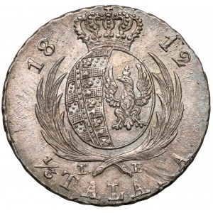 Księstwo Warszawskie, 1/3 talara 1812 IB