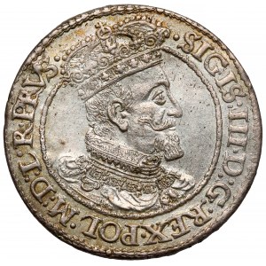 Zygmunt III Waza, Ort Gdańsk 1618 - liść klonu