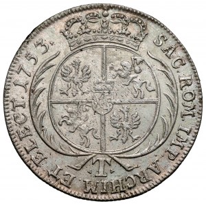 August III Sas, Tymf Lipsk 1753