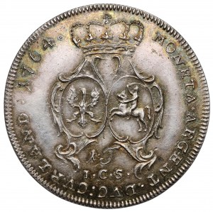 Kurlandia, Ernest Jan Biron, Próbna odbitka projektu Tymfa 1764 ICS