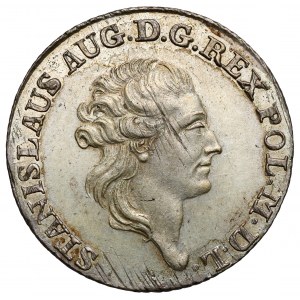 Poniatowski, Złotówka 1785 EB - bez wstęgi