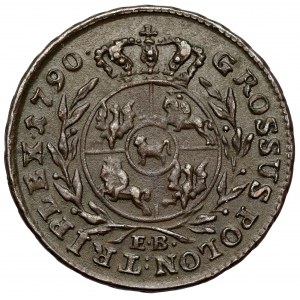 Poniatowski, Trojak 1790 EB, Warszawa