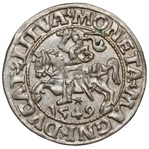 Zygmunt II August, Półgrosz Wilno 1549