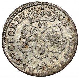 Jan III Sobieski, Szóstak Bydgoszcz 1683 TLB - Jelita