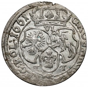 Jan II Kazimierz, Szóstak Bydgoszcz 1661 TT