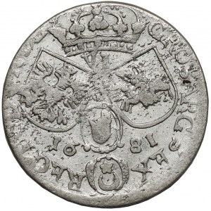 Jan III Sobieski, Szóstaki Kraków 1681 - ozdobna tarcza