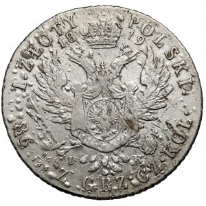 1 złoty polski 1819 IB - pierwszy typ