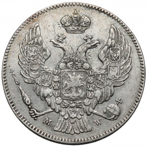 30 kopiejek = 2 złote 1835 MW, Warszawa - szeroka 8