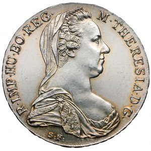 Austria, Maria Teresa, Talar 1780 - nowe bicie