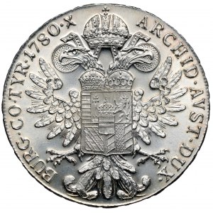 Austria, Maria Teresa, Talar 1780 - nowe bicie