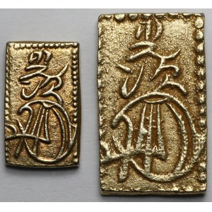 Japonia, 2 Shu i 2 Bu - zestaw (2szt)