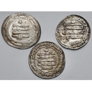 Islam, Dirham - zestaw (3szt)