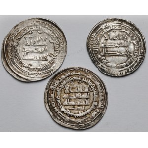 Islam, Dirham - zestaw (3szt)