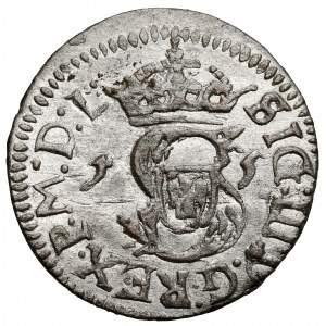Zygmunt III Waza, Szeląg Wilno 1615 - jak SoliDAS