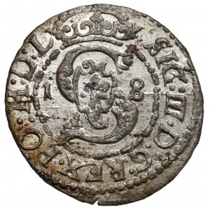 Zygmunt III Waza, Szeląg Wilno 1618 - Wadwicz