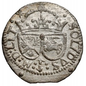Zygmunt III Waza, Szeląg Wilno 1616 - rzadki ozdobnik