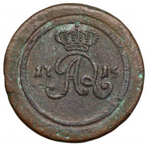 Żeton w formie Szeląga Gdańskiego 1715 (XIX w.)