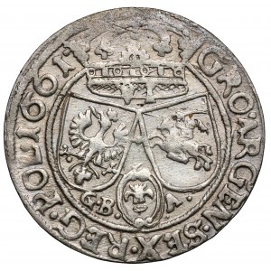 Jan II Kazimierz, Szóstak Lwów 1661 GBA