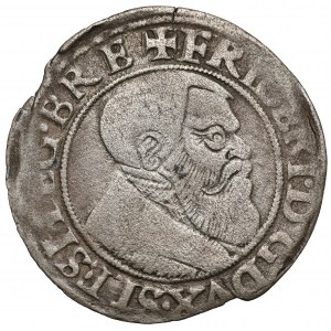 Śląsk, Fryderyk II, Grosz 1542, Legnica