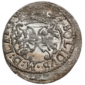 Zygmunt III Waza, Szeląg Wilno 1618 - BEZ herbu
