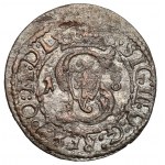 Zygmunt III Waza, Szeląg Wilno 1618 - BEZ herbu
