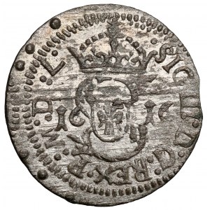 Zygmunt III Waza, Szeląg Wilno 1616 - krzyż