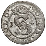 Zygmunt III Waza, Szeląg Bydgoszcz 1614 - POLONI - piękny
