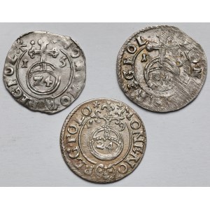 Zygmunt III Waza, Półtoraki 1615-1619 - zestaw (3szt)