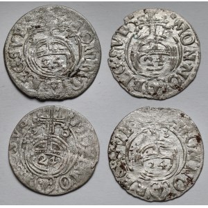 Gustaw II Adolf, Półtorak Elbląg 1631-1633 - zestaw (4szt)