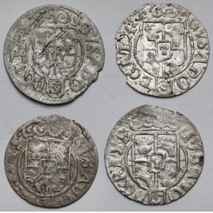 Gustaw II Adolf, Półtorak Elbląg 1631-1633 - zestaw (4szt)