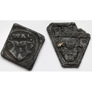 Gdańsk, żetony miejskie 1559 i 1560 - zestaw (2szt)