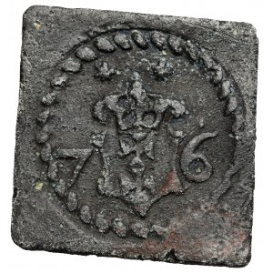 Gdańsk, żeton miejski 1576 - klipa