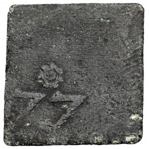 Gdańsk, żeton miejski 1576 - klipa