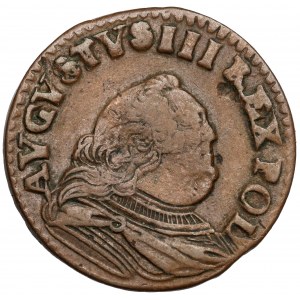 August III Sas, Grosz Gubin? 1755 - litera H